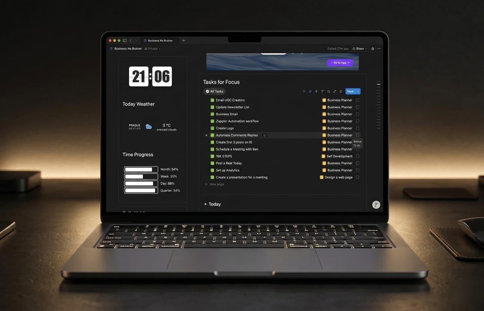 DoPlannix Template Preview 5