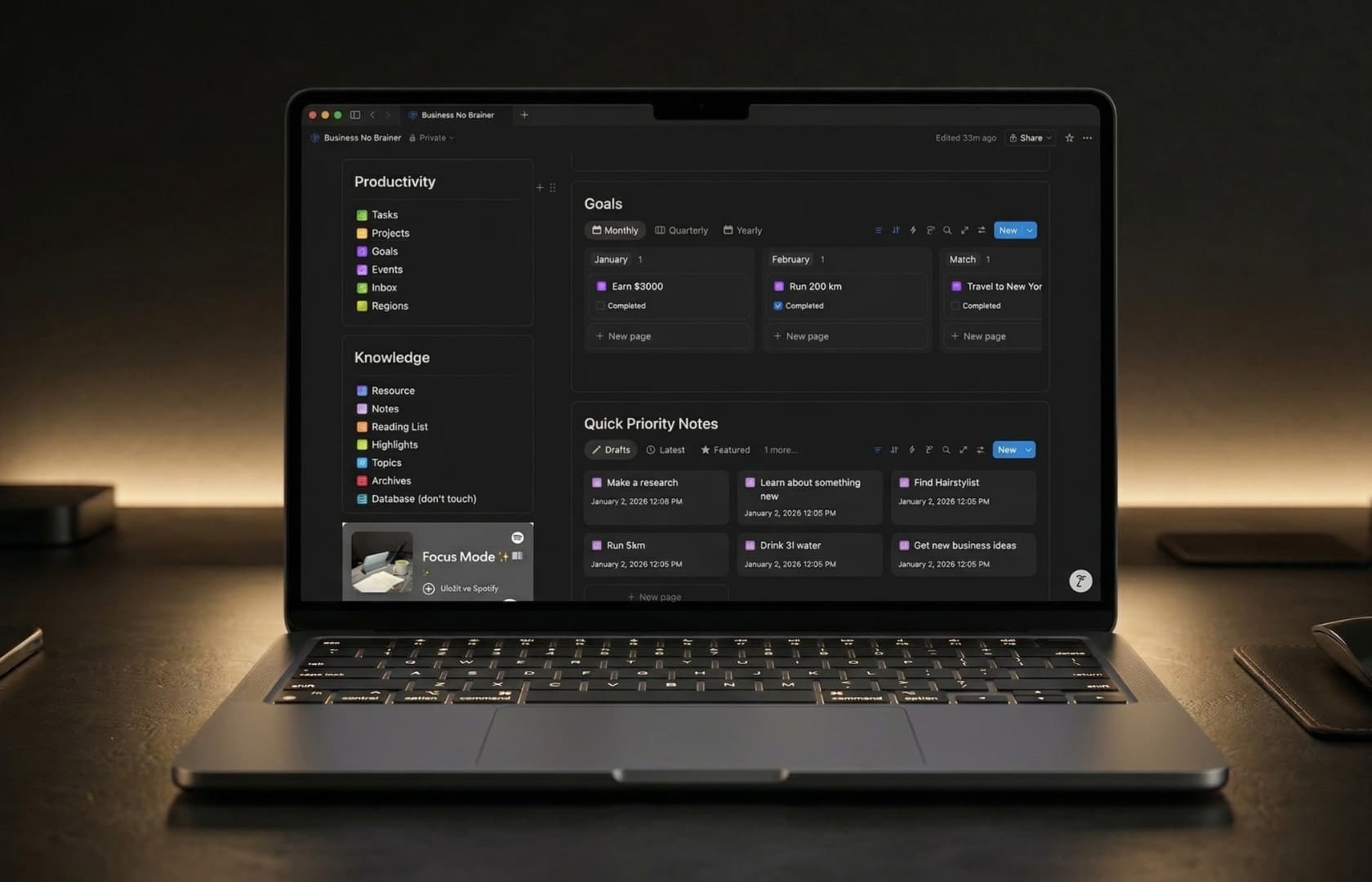 DoPlannix Template Preview 6